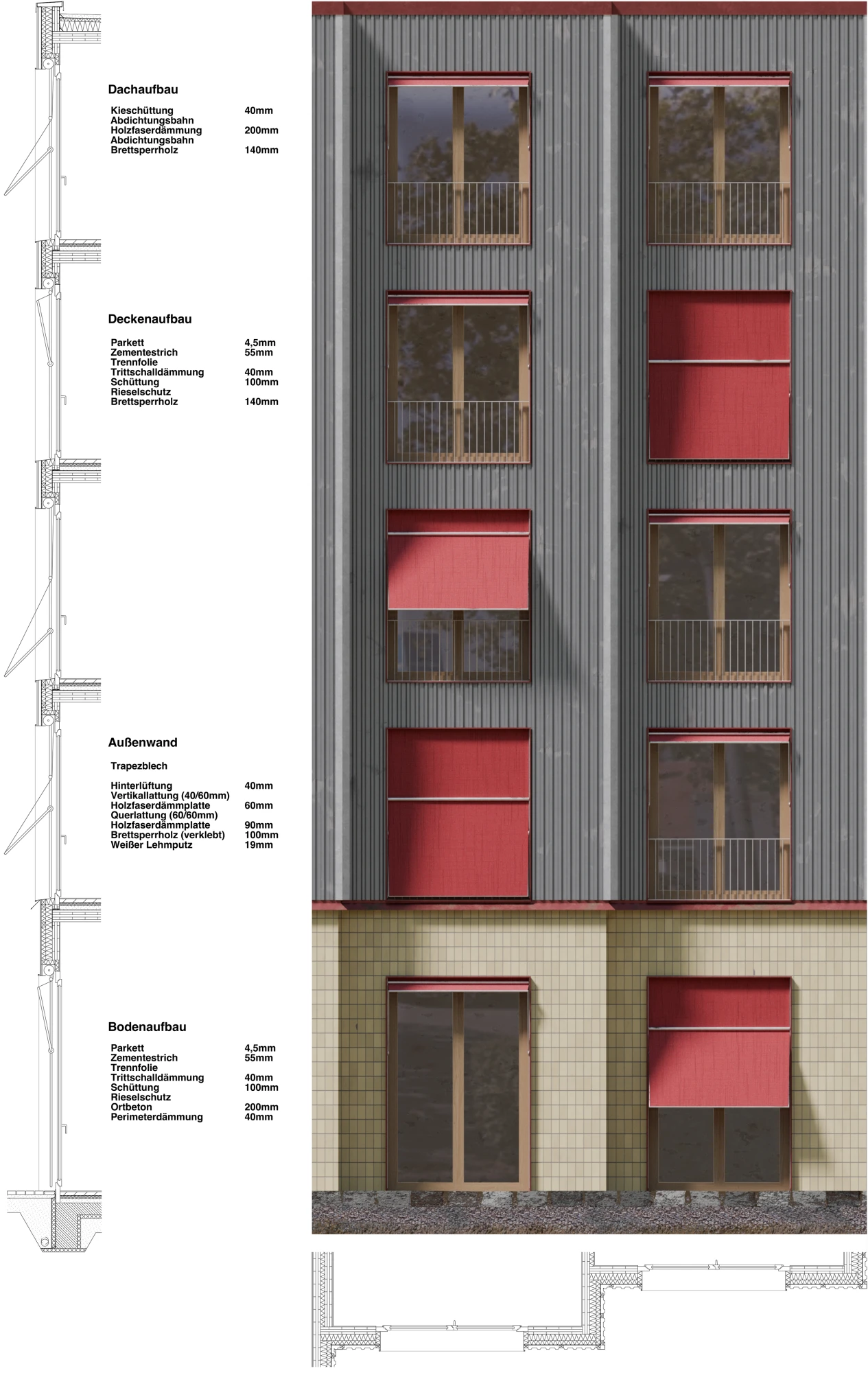 Dardan Leci und Maximilian Strau&szlig; | BA WS 2425_Fassade