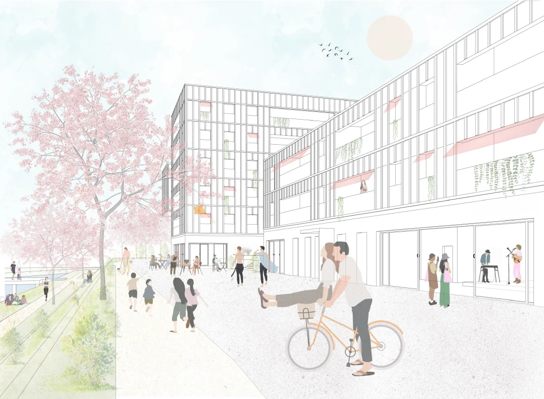 Sarah Haller, Anna Hormuth und Selenay Parlak | MA SS 23_Visualisierung Ufer