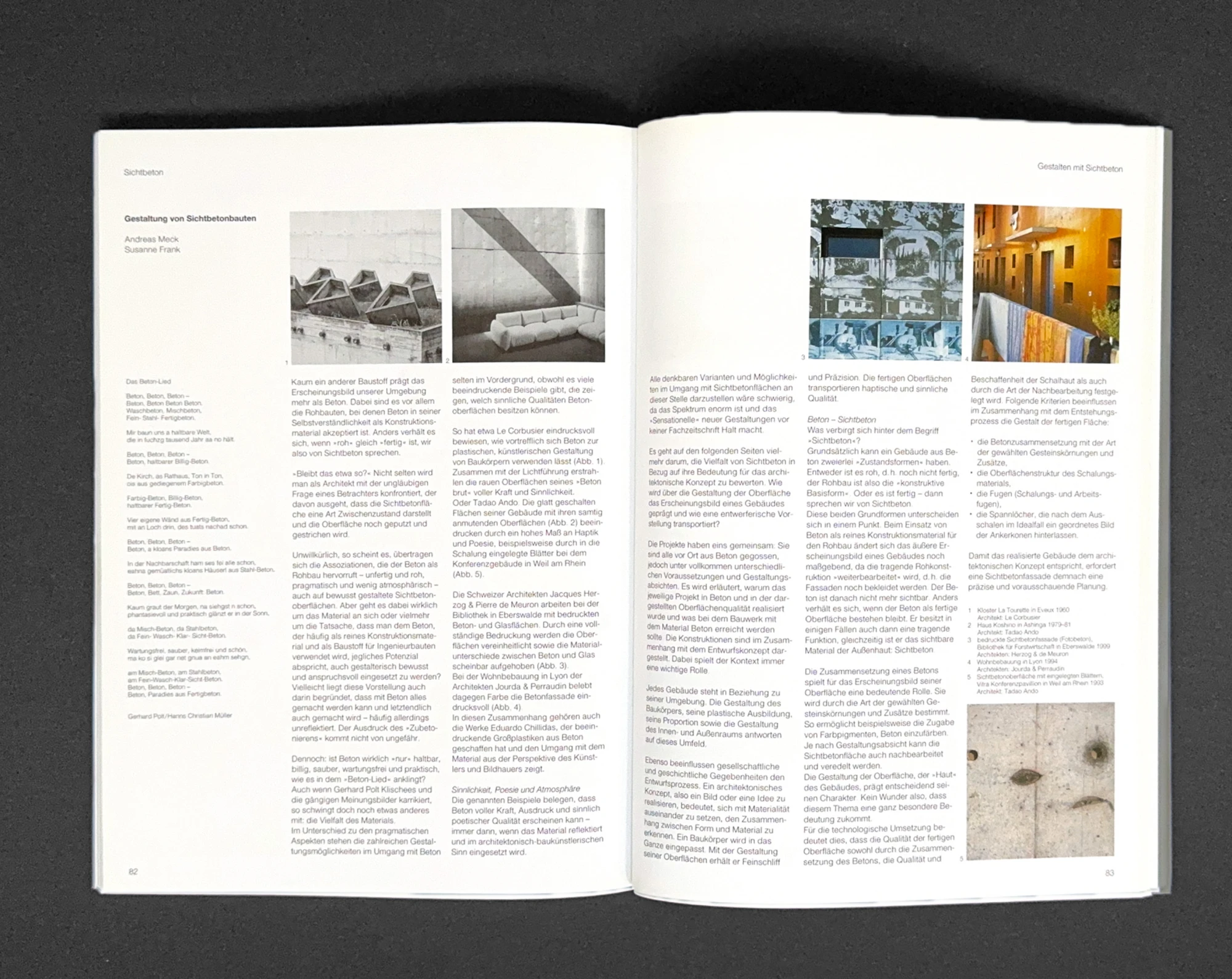 Publikationen Praxis: Beton., Prof. Dr. Susanne Frank